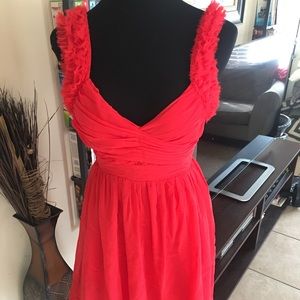 🌴🌺Arden B- Bright Red - Mini Dress - Size M
